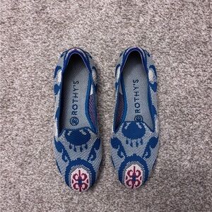 Rothy’s The Loafer Moroccan Teal‎ Rare Limited Edition Women’s Size 6.5